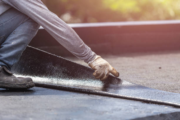 Professional Waterproofing technician working in Middleton, WI